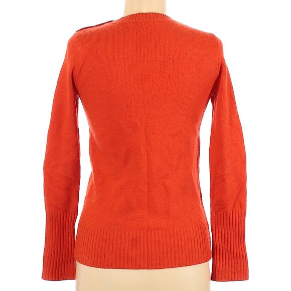 SOLD 🤑 French Connection Orange Pullover Sweater - Picture 2 of 9